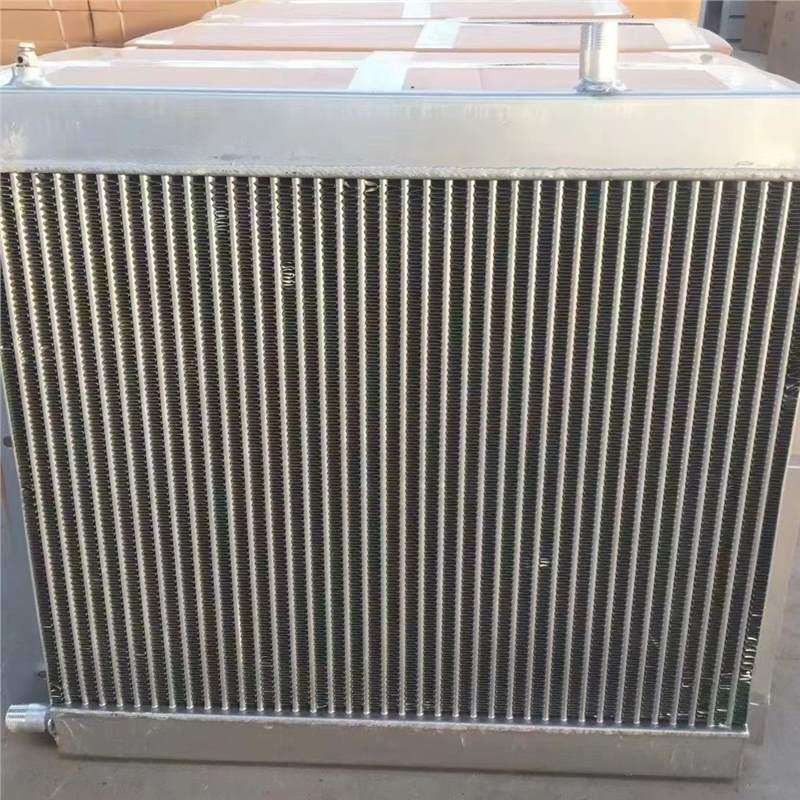 养殖专用散热器水暖圆柱纯铝翅片圆管猪舍暖气片育雏鸡舍暖风机