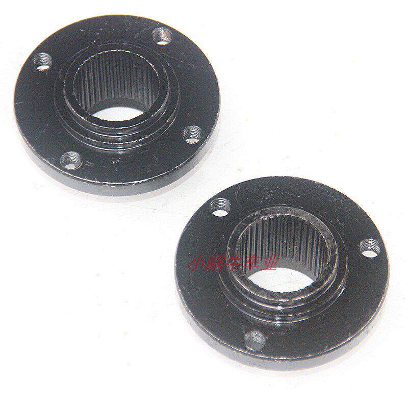 四轮摩托配件 龙鼎大悍马沙滩车後刹车盘座链轮盘固定座齿轮法兰