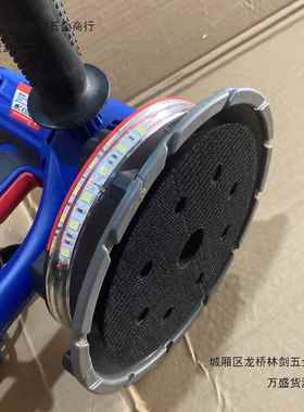 达加利德面打墙磨机砂纸腻机自52405吸灯带抛光浩子机手持长杆砂