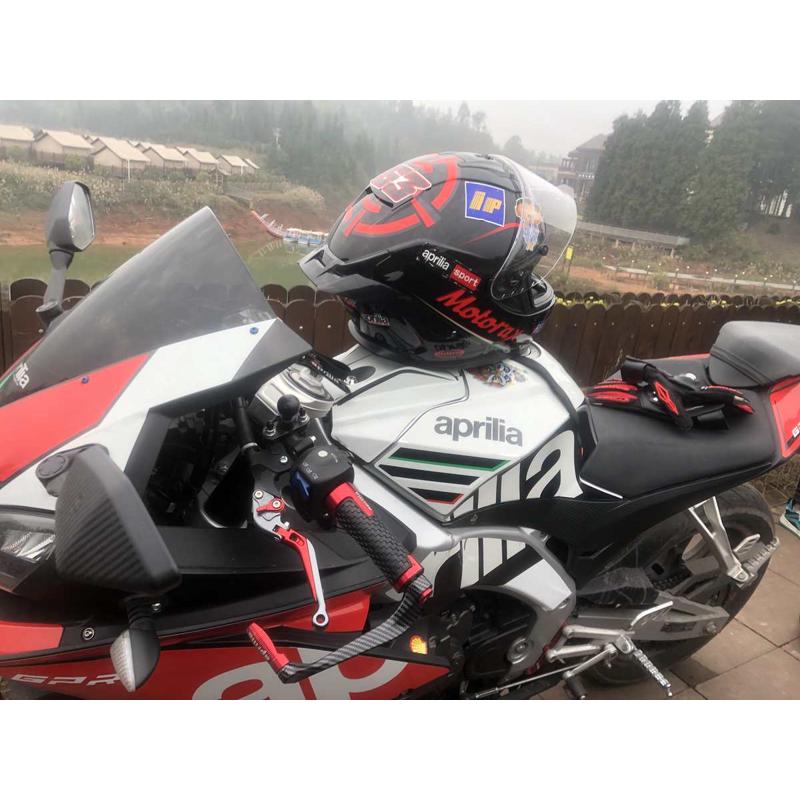 适用隆鑫无极300RR 300R改装刹车离合防摔保护牛角护手保护弓配件