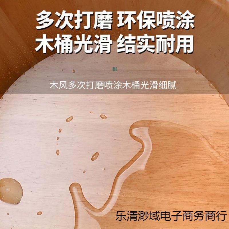 香柏木泡新脚桶款247家用过小腿实浴木足木盆木洗脚盆保温儿童泡