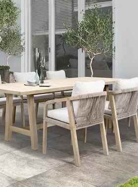 户外休闲藤沙发茶几晒组合阳台庭院室外62566别墅景水区防防编藤