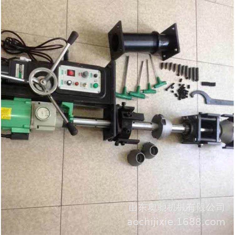 供应镗孔机120型便携式无极调速自动镗孔机小型挖机镗孔机厂家