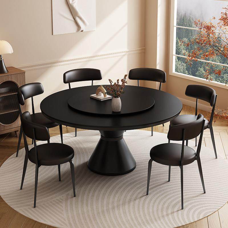 圆形餐桌旋转圆盘家用岩板圆桌饭店商用酒店桌子椅2025新款饭桌,住宅家具,岩板餐桌,淘宝优惠券,粉丝福利购,淘宝优惠卷