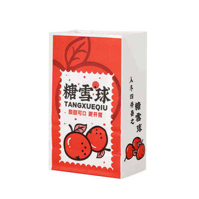 糖炒栗子山楂球打包装袋板栗烤红薯地瓜糖雪球冰糖葫芦牛皮纸袋
