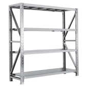 201不锈钢货架多层厨房地下室冷库储物架子四层展示架加厚材质