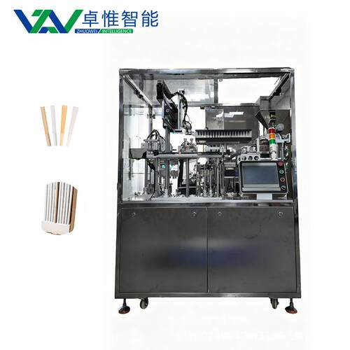 Straight卷烟机直筒预卷纸花末填充机全自动preroll颗粒填充机