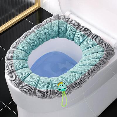 Thickened Toilet Seat Cushion for Winter, Suitable for All S