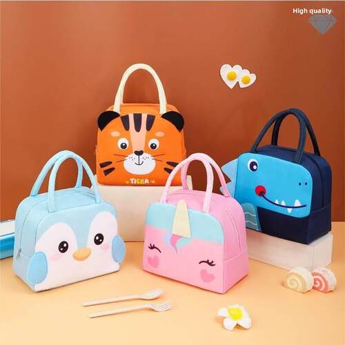 Thermal Insulated Lunch Box Tote Food Small Cooler Bag Pouch
