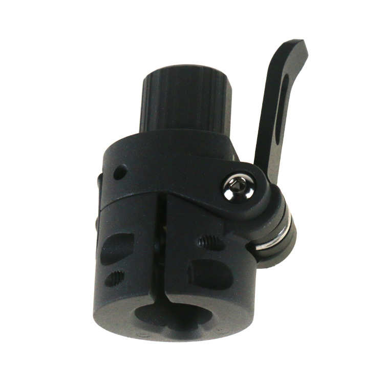 电动折叠滑板车M365滑板车折叠器下折叠基座白色黑色折叠结构配件