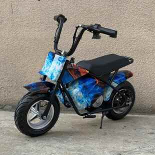 高档童儿电动摩托32 男女小孩迷你电动车两轮电瓶车车可坐 6到1岁