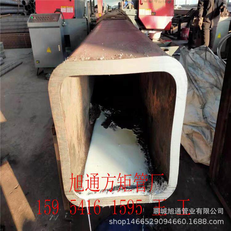 制造Q355B方通钢管 Q355B无缝矩形管 Q355B空心扁通钢管