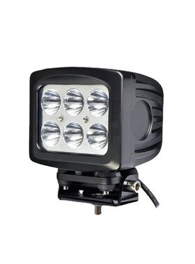 LED60W工作灯高聚亮卡车灯 LED方形工作灯工程车灯60WLED越野车灯