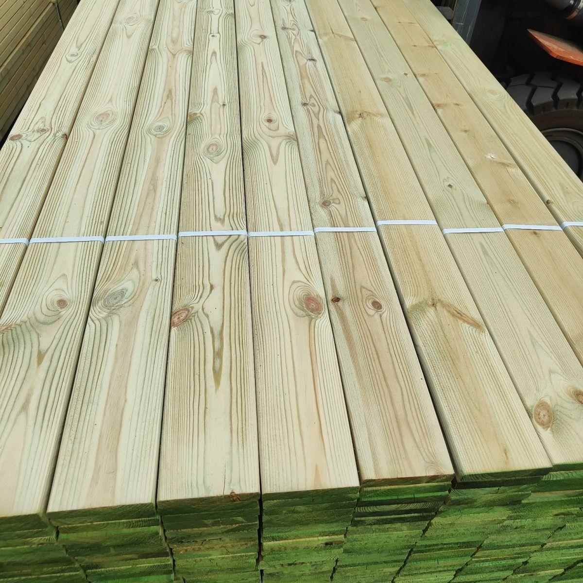 樟子松防腐木户外木板葡萄架子地板栅栏木方实木古建凉亭庭院跨境