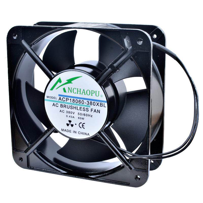 ACP18060 110V 220V 380V 18cm金属交流工业机柜排风轴流散热风扇