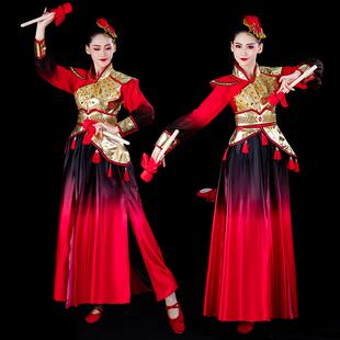 正品打鼓服成出服女中国风舞蹈服威风锣鼓腰鼓水鼓开场表舞演演服