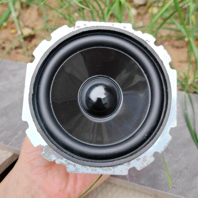 松下4寸中低音全频双磁喇叭扬声器4寸防水盆中低音扬声器8欧30W