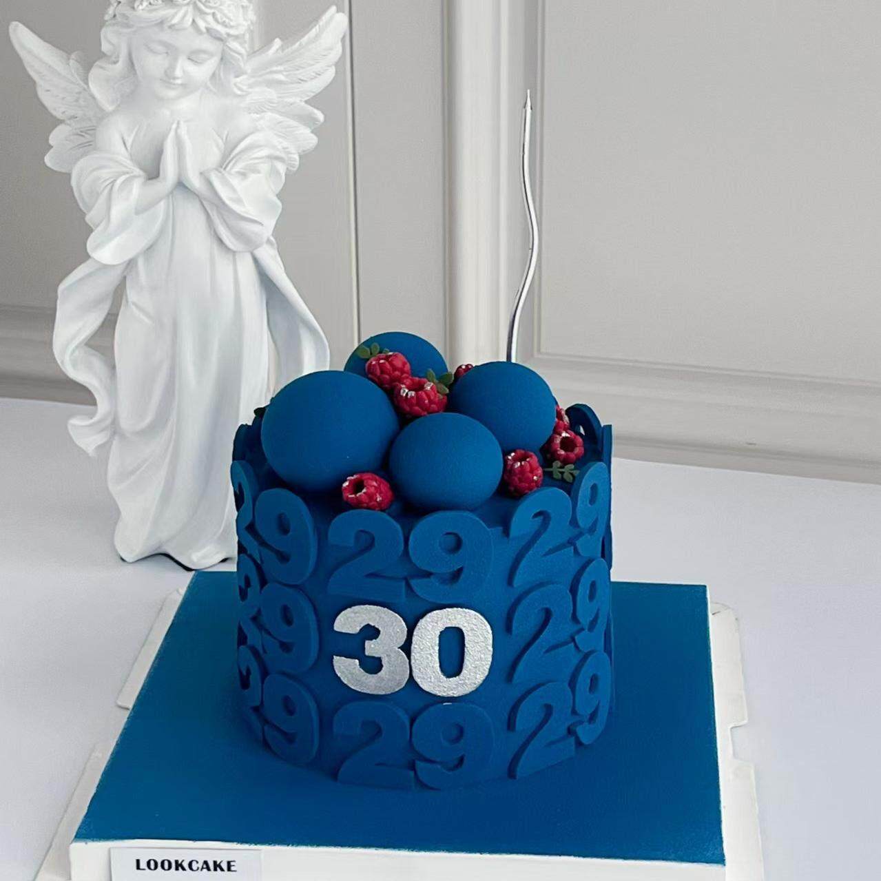 大号数字生日翻糖切模 生日蛋糕 装饰烘焙模具