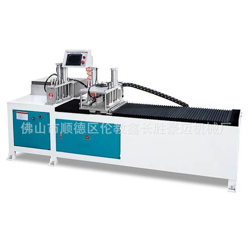 无毛刺铝型材切割机CNC455全自动切铝机90°精密数控平移断料锯