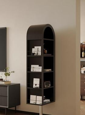 卧奢室试衣纳镜子旋地转穿衣镜OBK全身镜落书架轻杂志架镜收置物