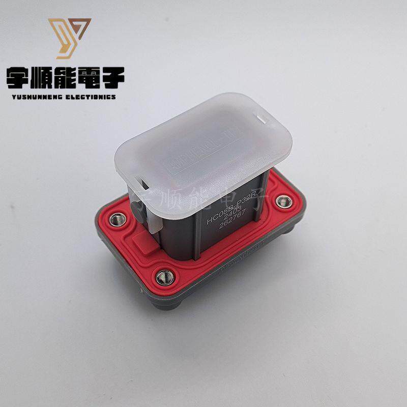 安费诺HC08B-P32R 连接器 32芯防水连接器法兰安装 原厂原装