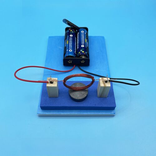 diy自制简易直流电动机实验器材手工制作材料包小学科学小实验