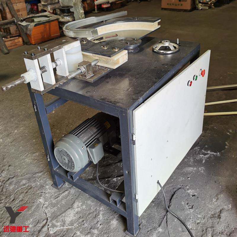 全自动铝型材折弯机平台式铝材单头弯框机卡布灯箱成型设备