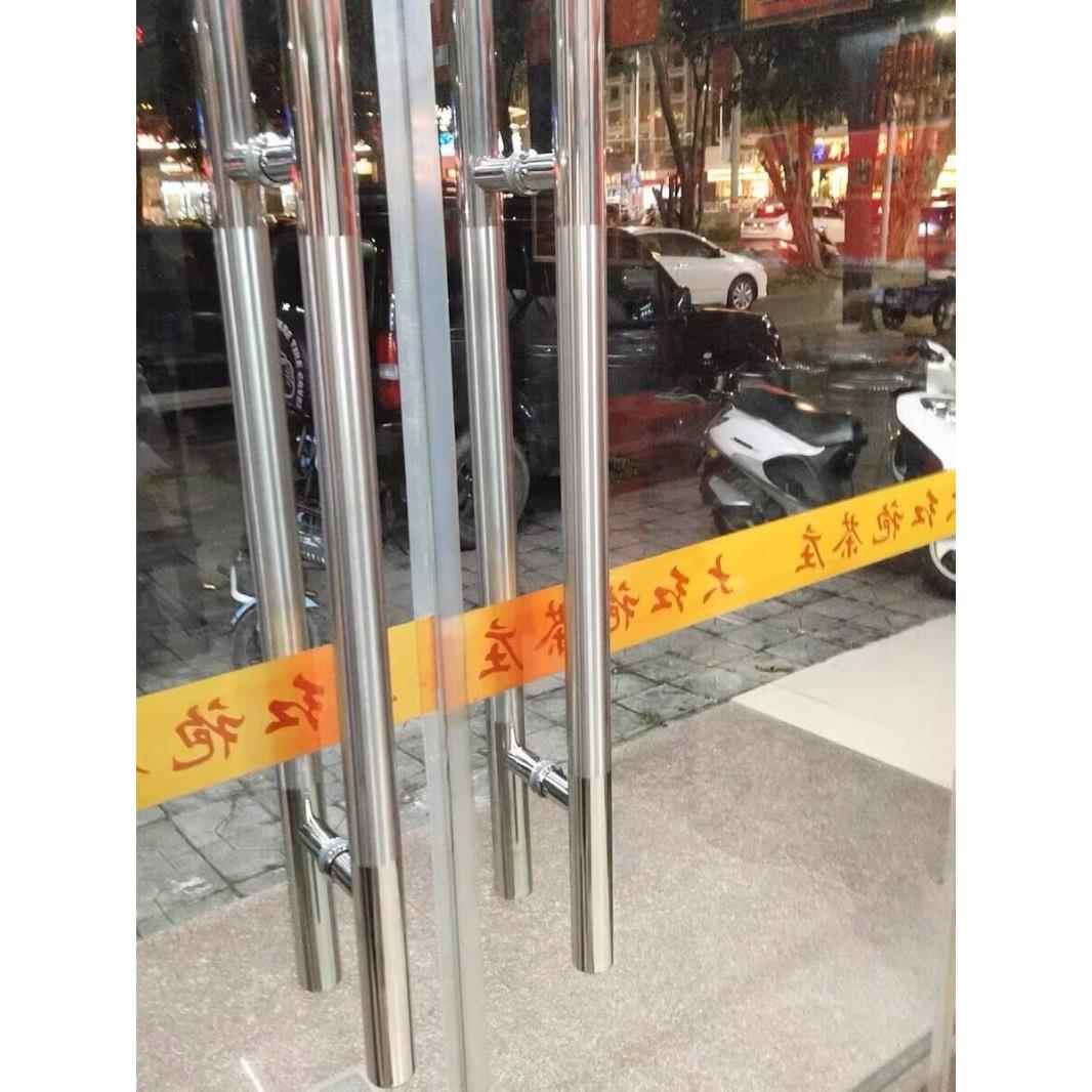 玻璃门拉手门把手加厚不锈钢拉手木门扶手钢化玻璃门无框门大拉手