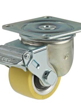 THH-75 HUO S-12 3寸带刹车聚氨酯防静电 低重心南星轮