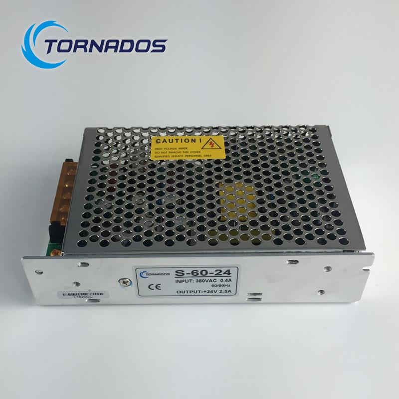 60W工控自动化机械设备开关电源 380VAC转24VDC工业电源S-60-24