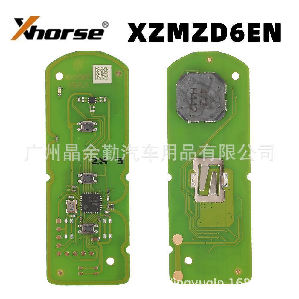 Xhorse XZMZD6EN外贸3键适用马自达智能卡钥匙电路板VVDI子机PCB