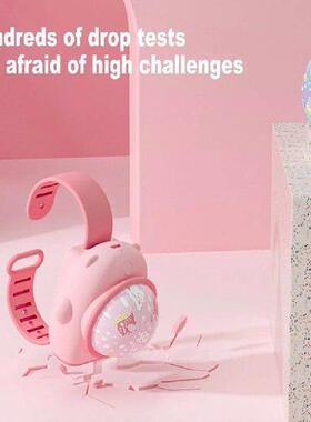 Mini Projection Watch Fan Portable Handheld Wrist Band