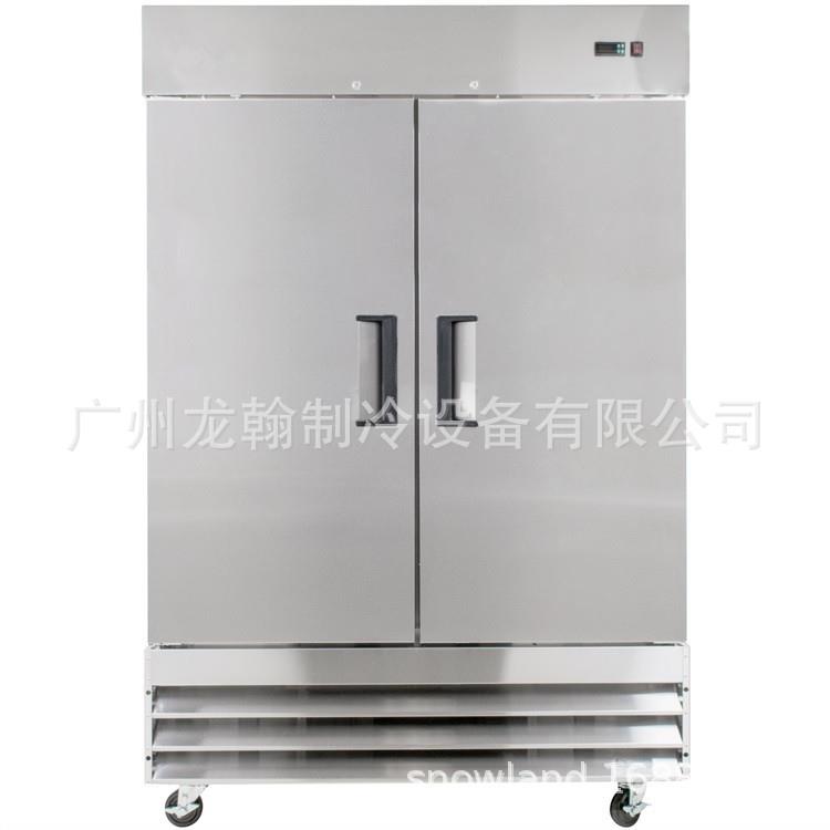 美式冰箱商用保鲜柜冷藏冷冻厨房酒店立式冰箱 风冷自动除霜