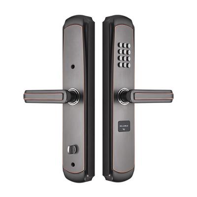 入户防盗门不锈钢机械密码锁大门别墅门锁防冻机械密码锁不用电池