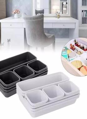 8pcs/set Home Drawer Organizer Box Trays Storage Office Box