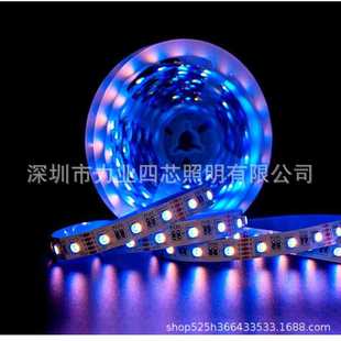 5050超高亮RGBW四合一灯带8mm宽96灯每米 24VRGBW智能灯带