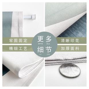 布艺门帘北欧ins隔断帘厨房厕所卫生间卧室半帘遮挡帘遮光帘挂帘