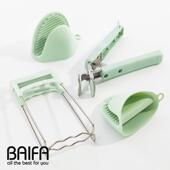 防烫取碗夹隔热垫耐高温防滑碗碟夹不锈钢取盘夹厨房提盘夹碗套装