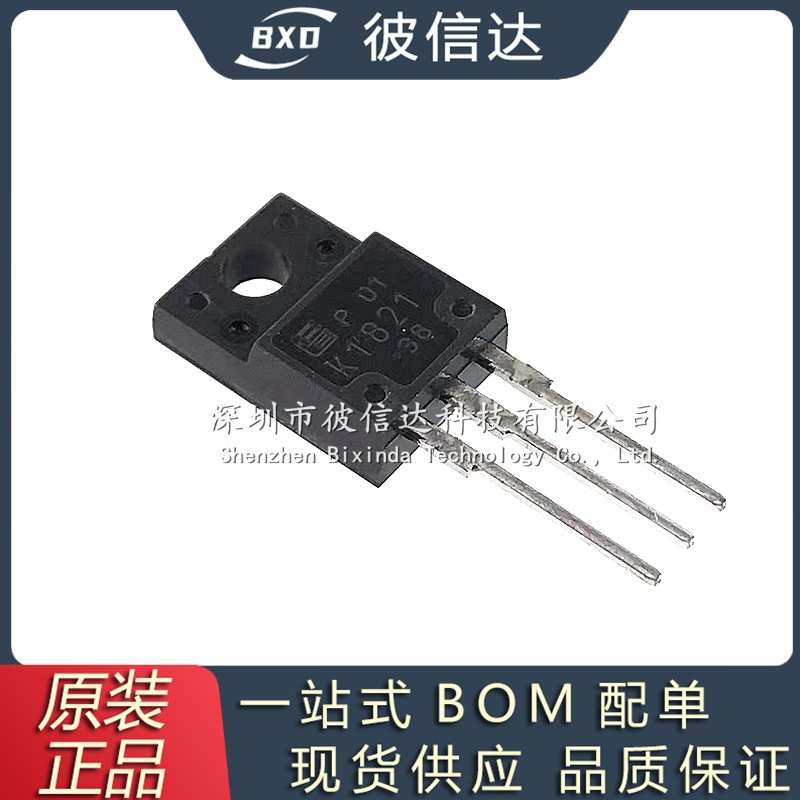 K1821 2SK1821 直插TO-220F 600V2A MOS场效应管 2SK1821-01MR