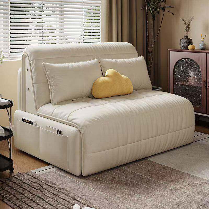 智能电动多功能沙发床阳台小户型客厅书房折叠伸缩两用单人双人床