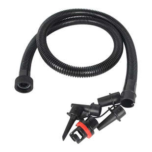 乐划高压双向手拉泵充气船橡皮艇皮划艇打气筒多气嘴充放气压表