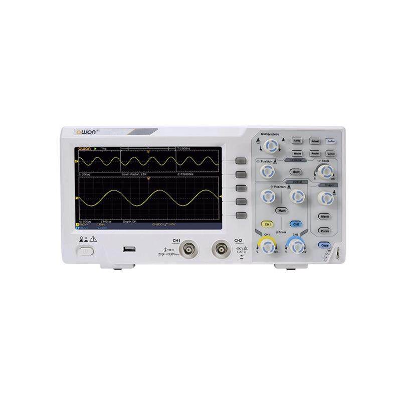 OWON利利普20M数字示波器SDS1022双通道波形存储