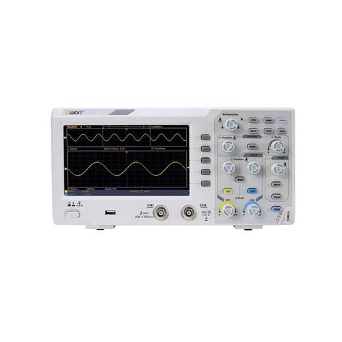 OWON利利普20M数字示波器SDS1022双通道波形存储