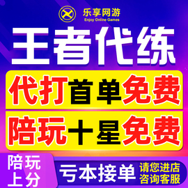 代打陪玩王者荣耀代打代练陪玩陪练排位上分，车队战力巅峰赛