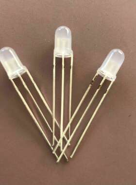 高亮LED插件圆头5mm圆头f5红蓝红黄翠绿红绿双色红普绿双色共阳阴