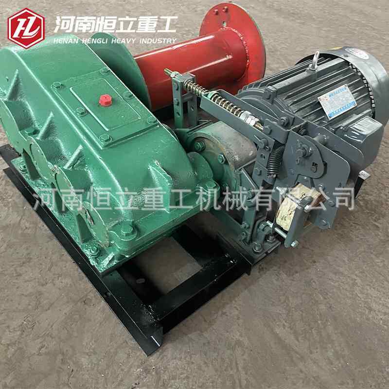 JM1T-JM2T建筑卷扬机 大容绳量 断电刹车建筑工地常用电动卷扬机