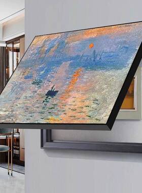 莫奈梵高电表箱装饰画横板客厅电闸开关壁画配电箱网路线盒遮挡挂