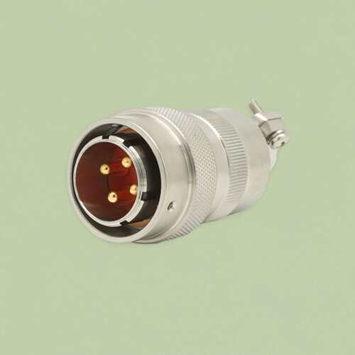 4芯圆形电连接器 YMG24T4Z1P40/YMG24F4K1P40 耐腐蚀卡口式航插