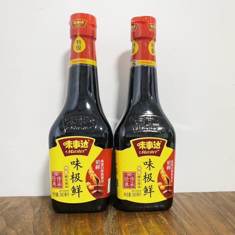 味事达味极鲜酱油380ml 特制酿制凉拌炒菜头鲜海鲜寿司红烧蒸豉油