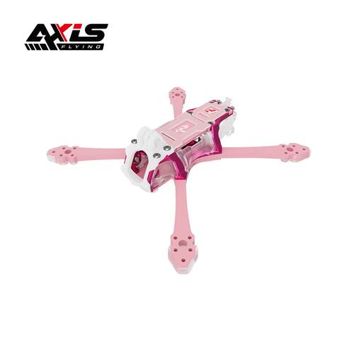 Axisflying酷飞bando5寸花飞无人机耐炸FPV穿越机组装正X机架配件